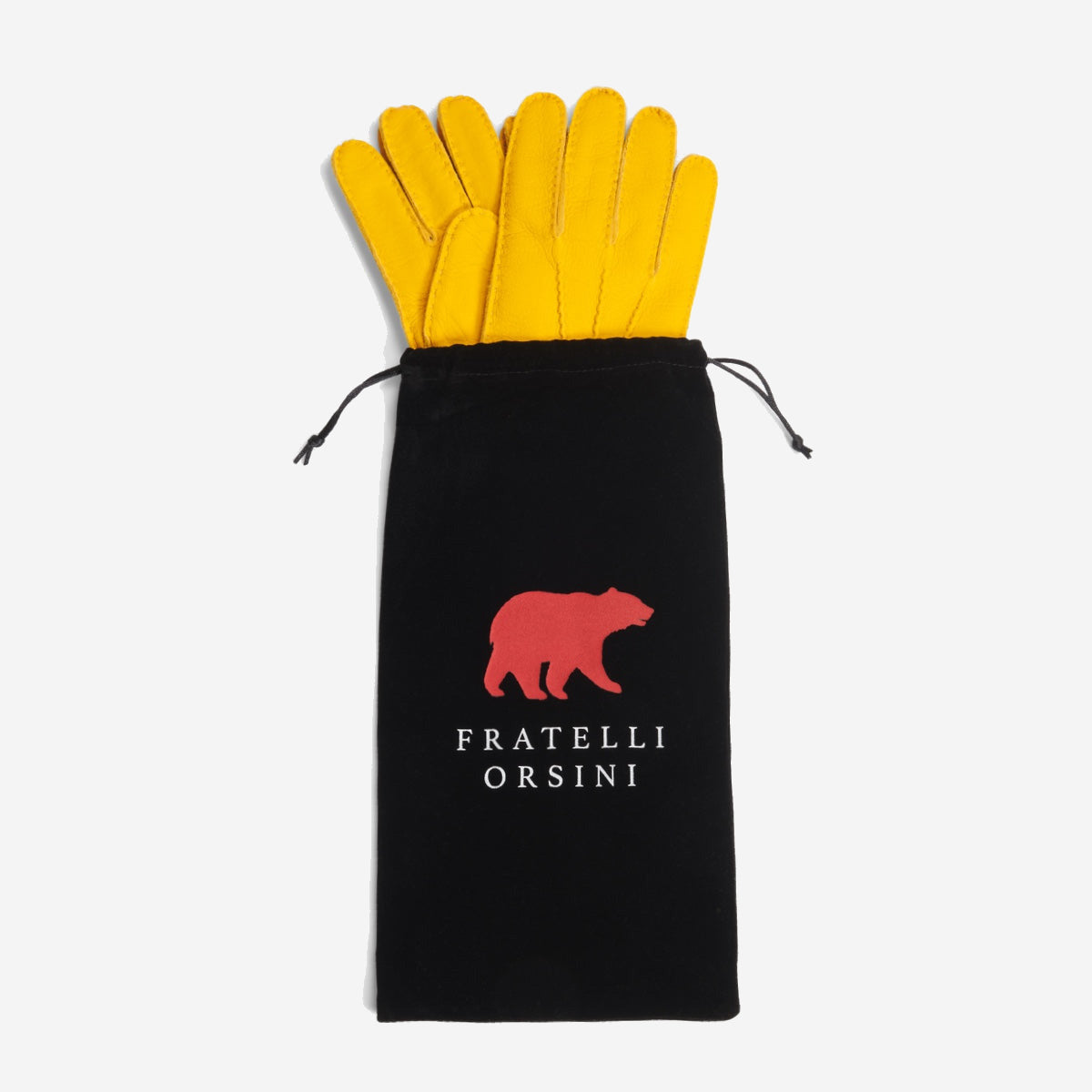 Leather gel & cotton pouch (free with every pair of gloves)