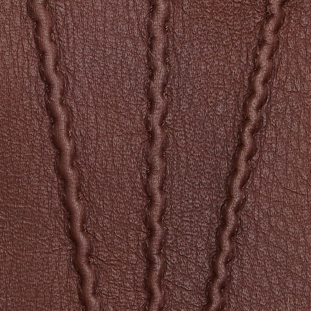 Diego (brown) - Italian gloves made of American deerskin leather with rabbit fur lining