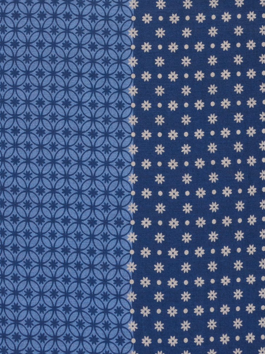 Andrea (blue) - Soft and lightweight Italian scarf from 100% wool