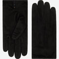 Angelo (black) – Italian suede leather gloves with luxurious cashmere lining