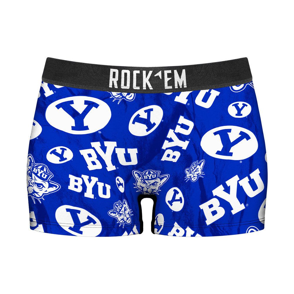 BYU Cougars - Logo All-Over