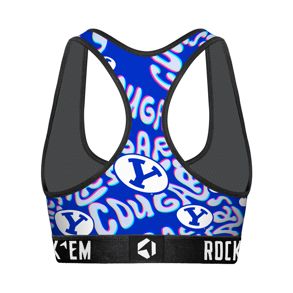 BYU Cougars - Twisted Wordmark