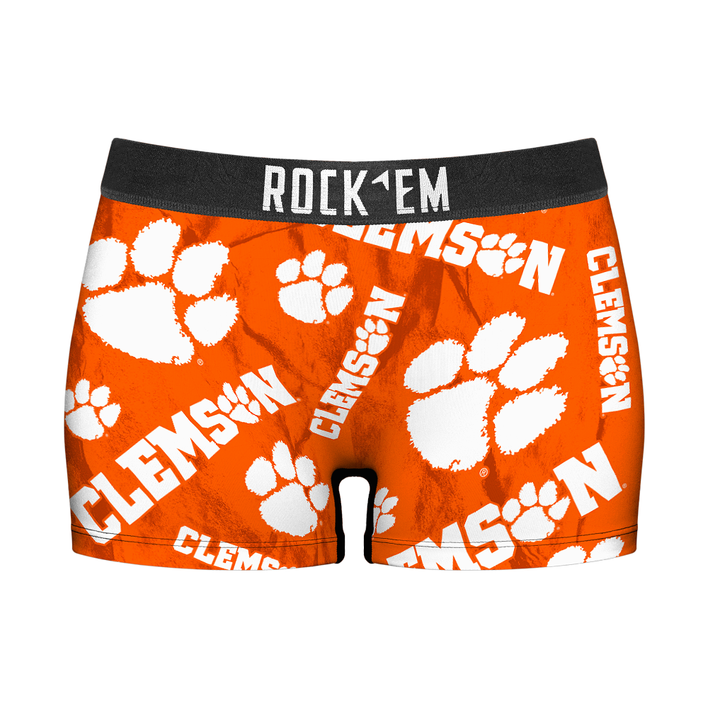 Clemson Tigers - Logo All-Over