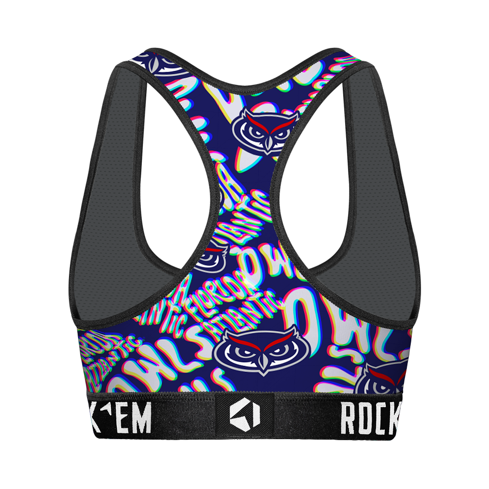 FAU Owls - Twisted Wordmark