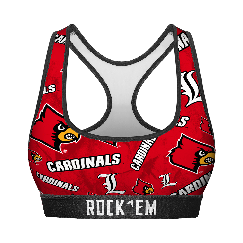 Louisville Cardinals - Logo All-Over