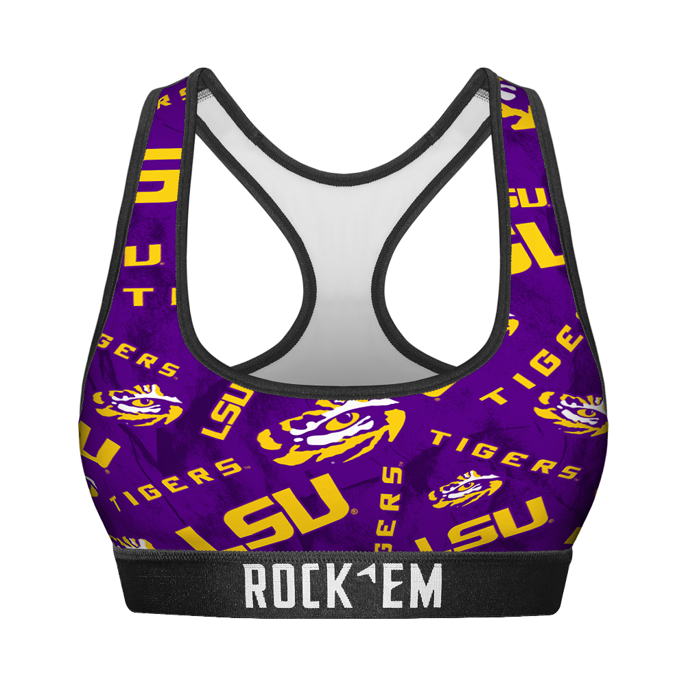LSU Tigers - Logo All-Over