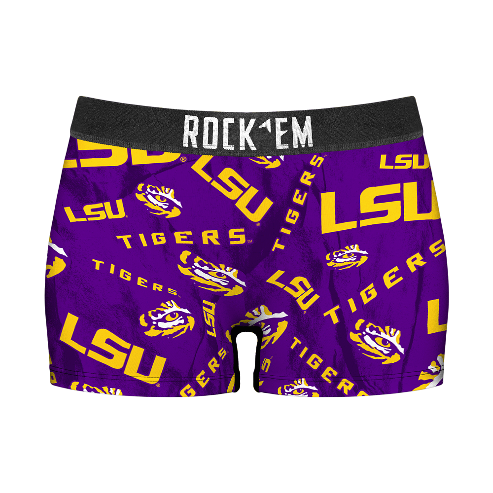LSU Tigers - Logo All-Over