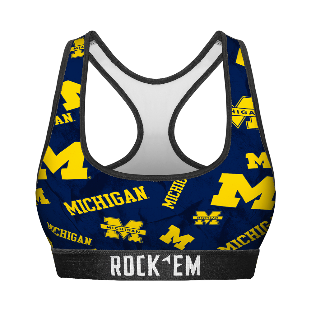Michigan Wolverines - Logo All-Over