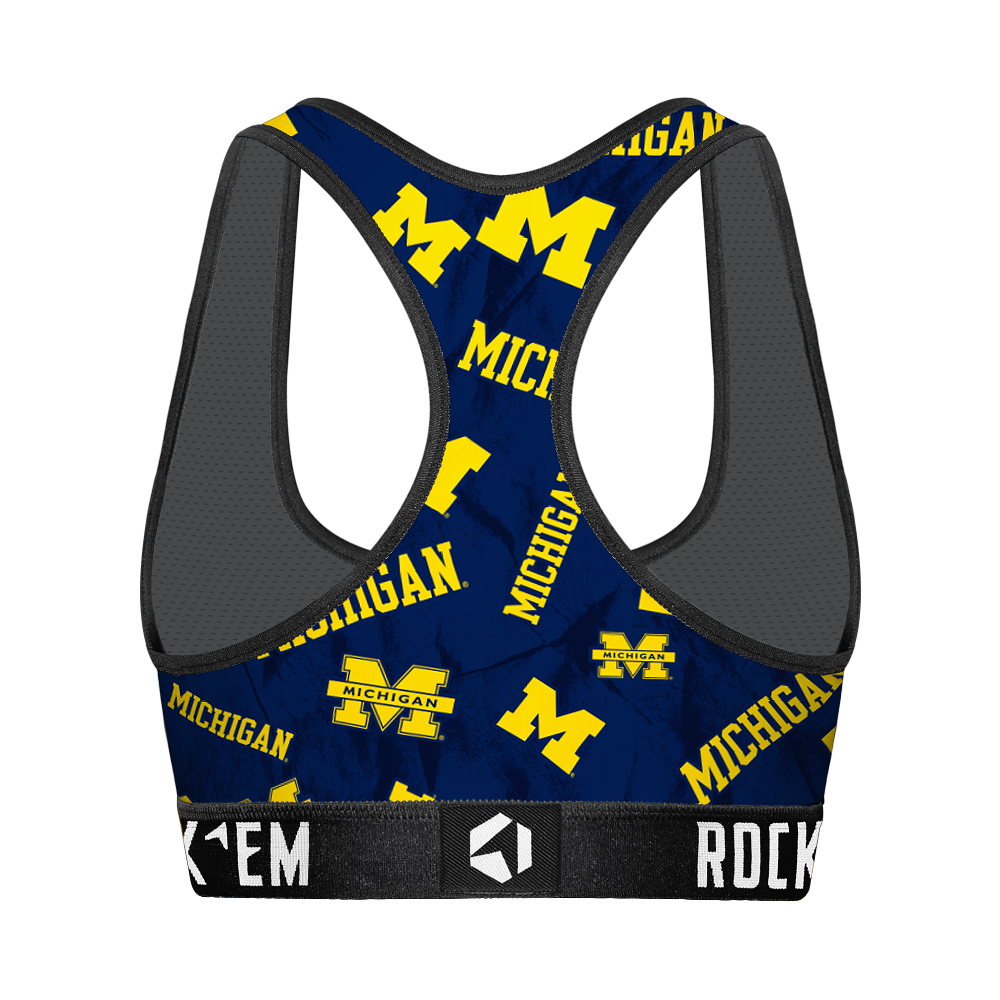 Michigan Wolverines - Logo All-Over