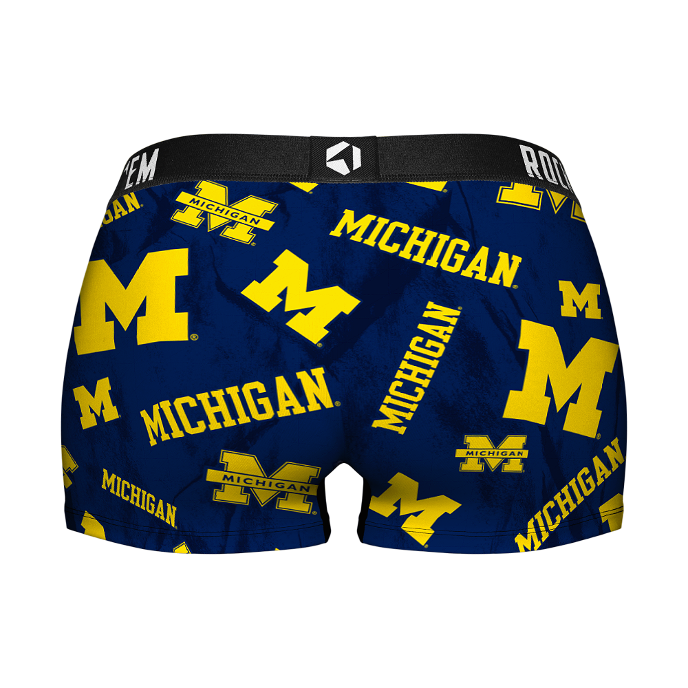 Michigan Wolverines - Logo All-Over