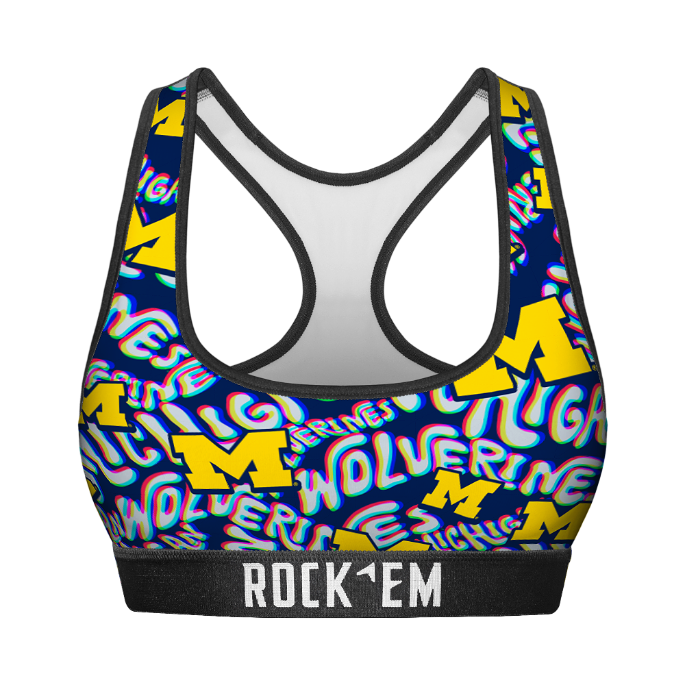 Michigan Wolverines - Twisted Wordmark