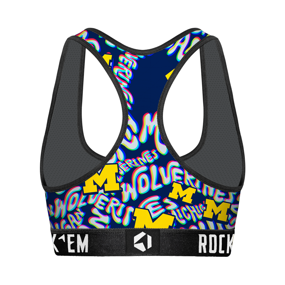 Michigan Wolverines - Twisted Wordmark