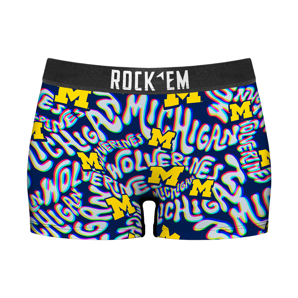 Michigan Wolverines - Twisted Wordmark