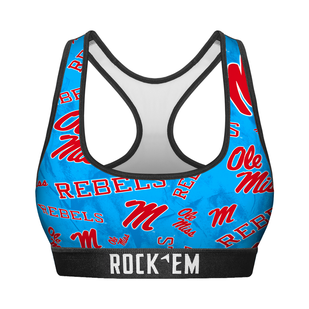 Ole Miss Rebels - Logo All-Over