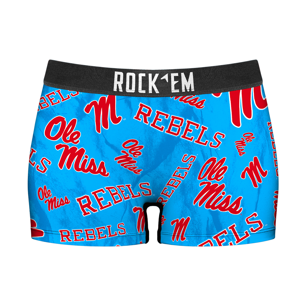 Ole Miss Rebels - Logo All-Over