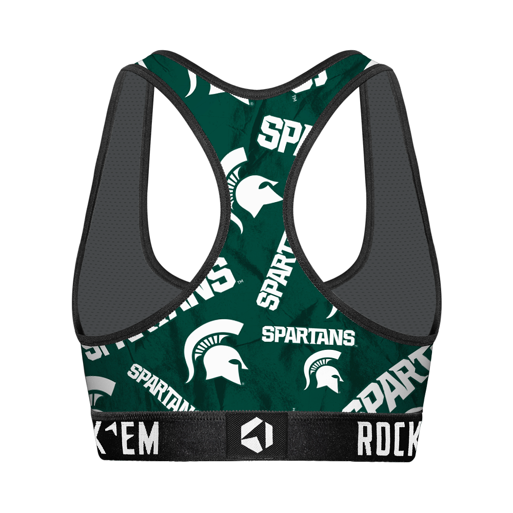 Michigan State Spartans - Logo All-Over