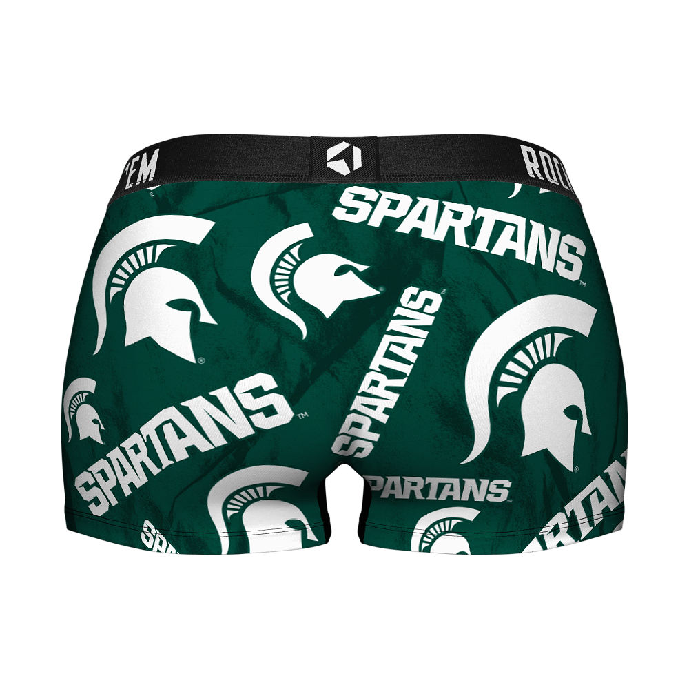 Michigan State Spartans - Logo All-Over