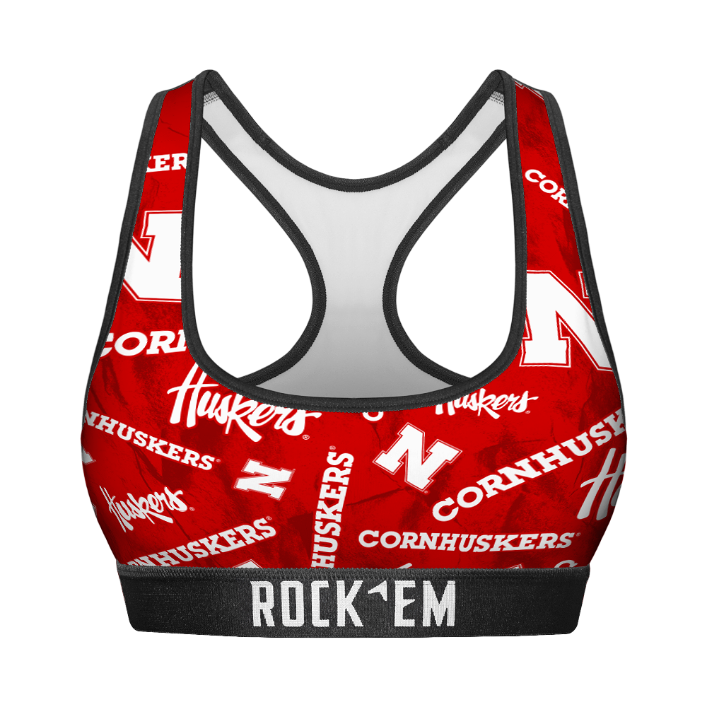 Nebraska Huskers - Logo All-Over