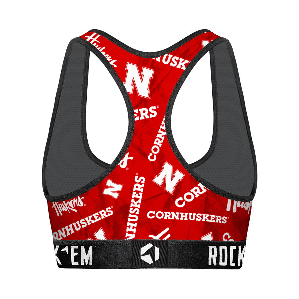 Nebraska Huskers - Logo All-Over