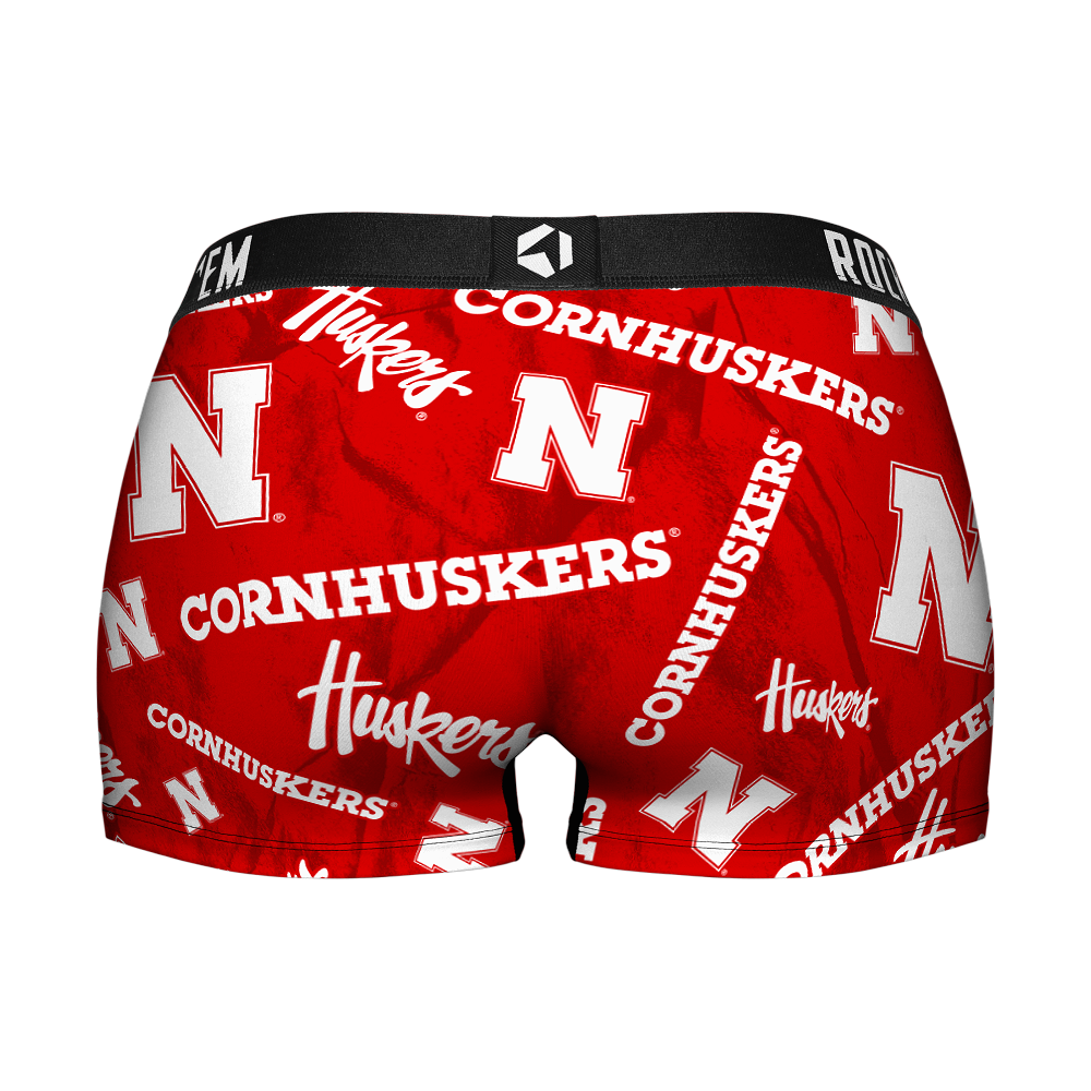Nebraska Huskers - Logo All-Over