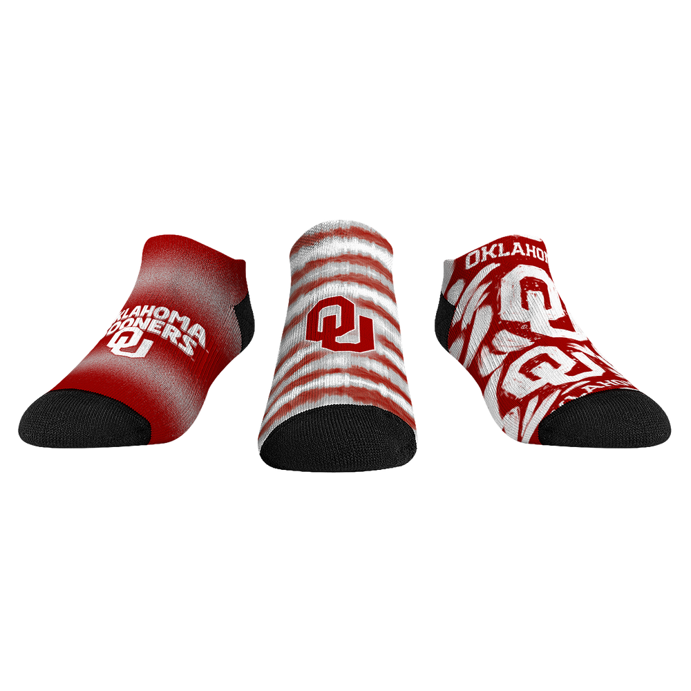 Oklahoma Sooners - Low Cut  - Make Some Noise (3-Pack)