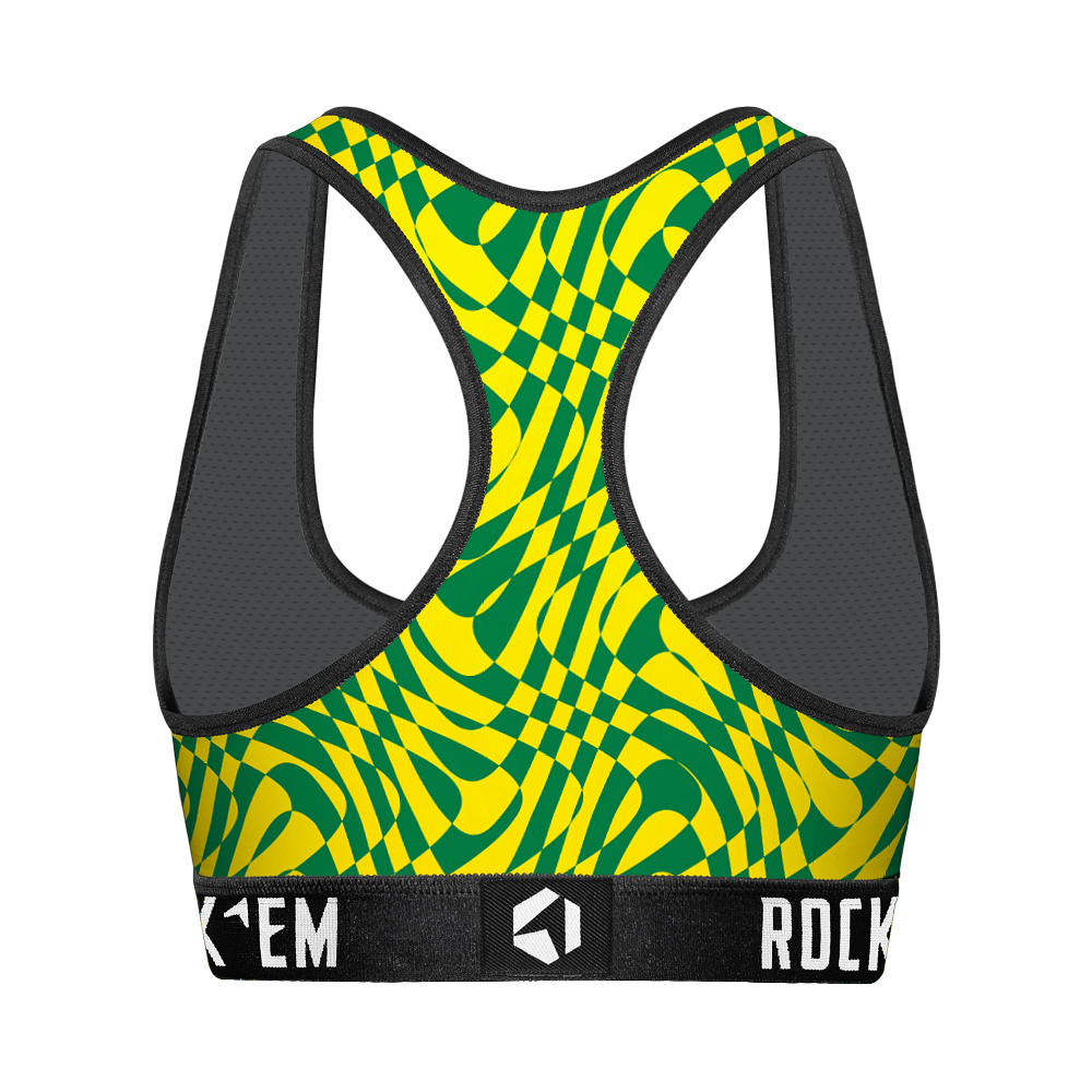 Oregon Ducks - Wavy Checkers