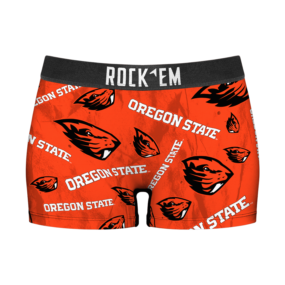Oregon State Beavers - Logo All-Over