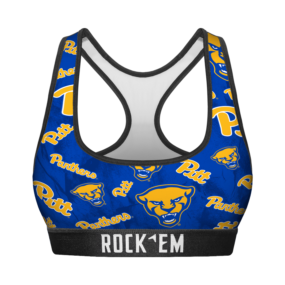 Pittsburgh Panthers - Logo All-Over