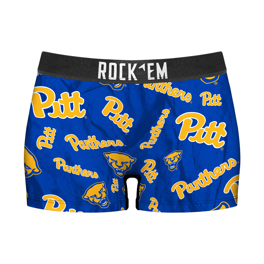 Pittsburgh Panthers - Logo All-Over