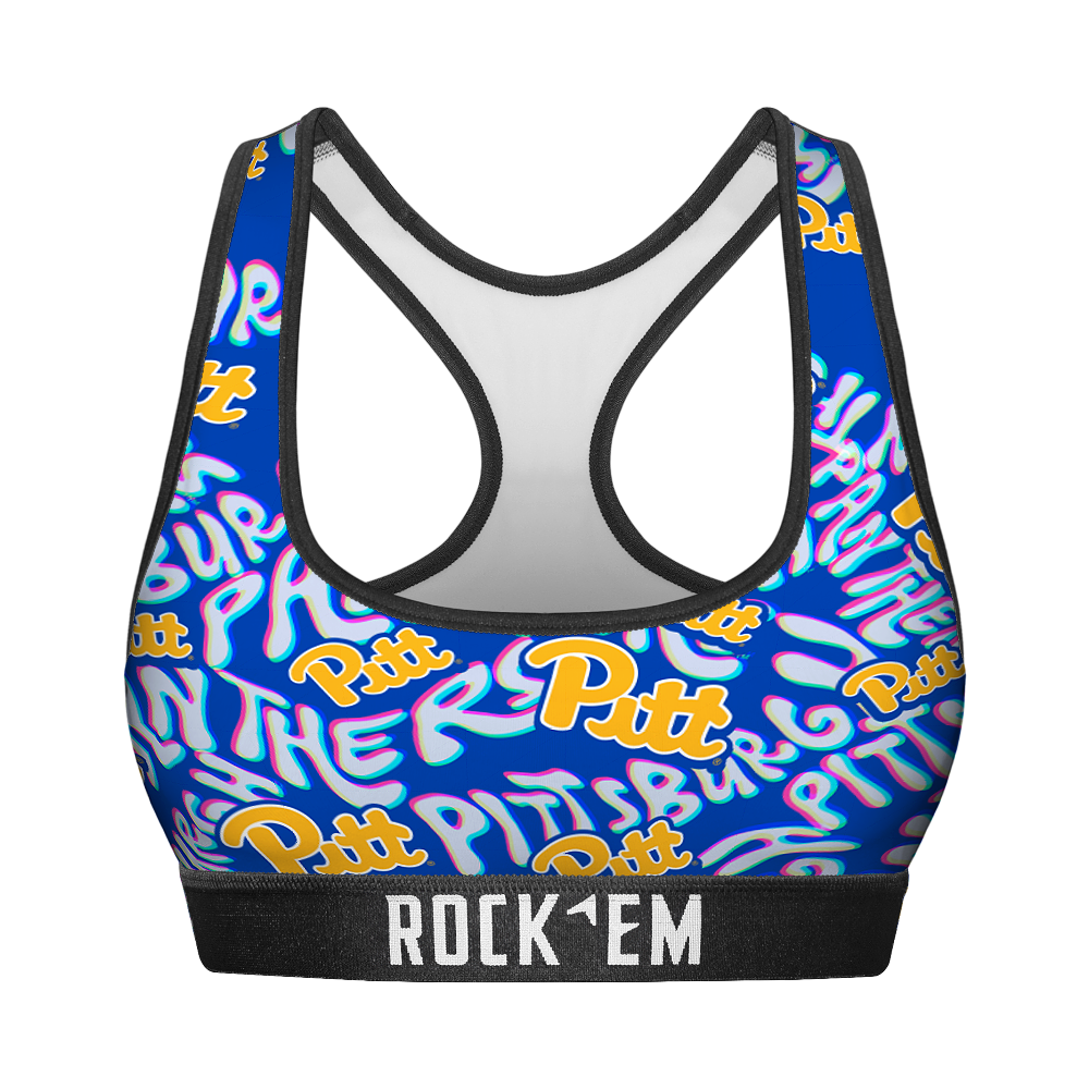Pittsburgh Panthers - Twisted Wordmark
