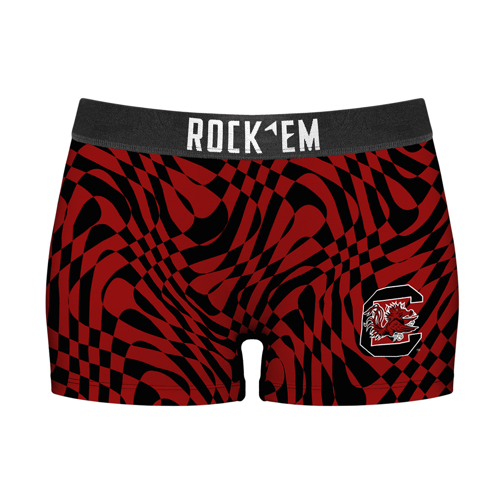 South Carolina Gamecocks - Wavy Checkers