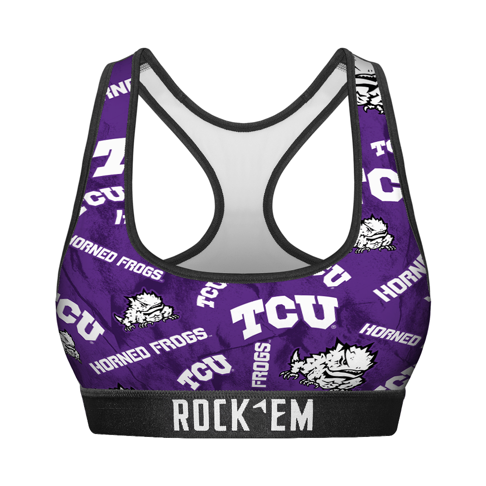 TCU Horned Frogs - Logo All-Over