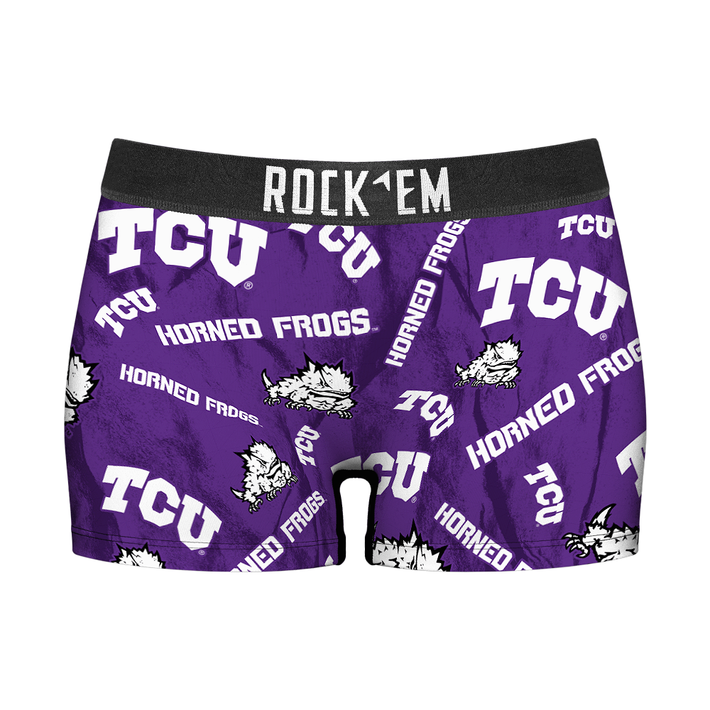 TCU Horned Frogs - Logo All-Over