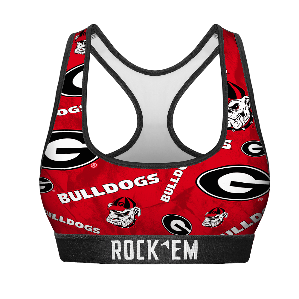 Georgia Bulldogs - Logo All-Over