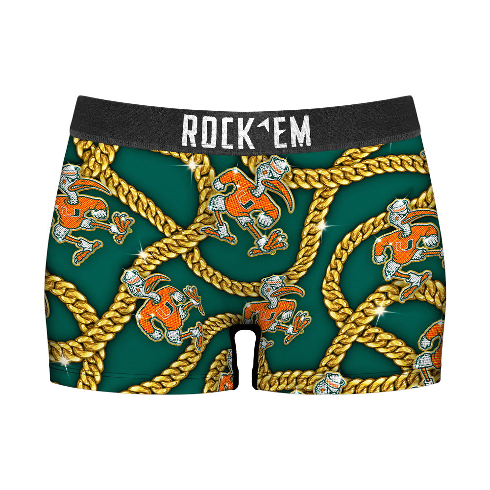 Miami Hurricanes - Cuban Links