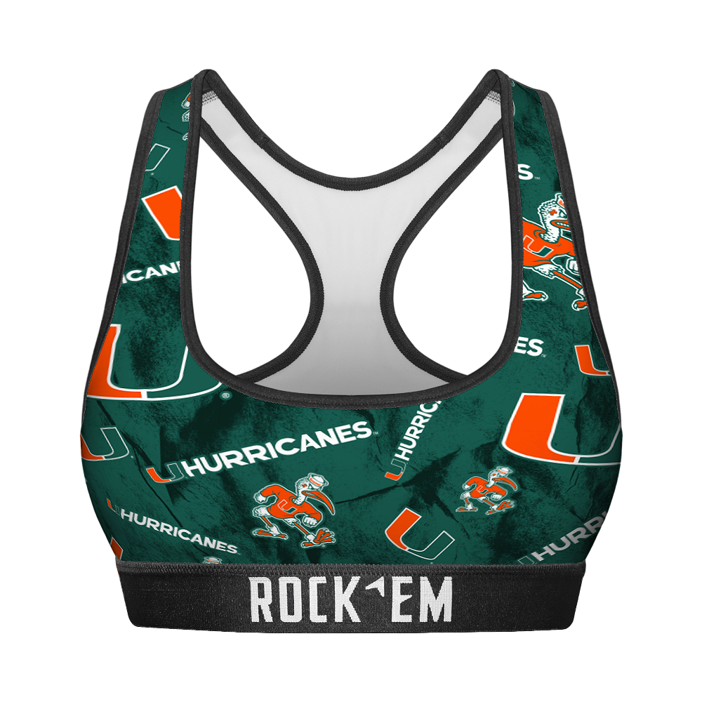 Miami Hurricanes - Logo All-Over