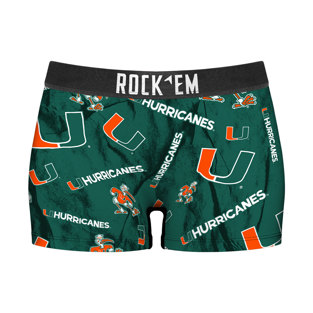 Miami Hurricanes - Logo All-Over