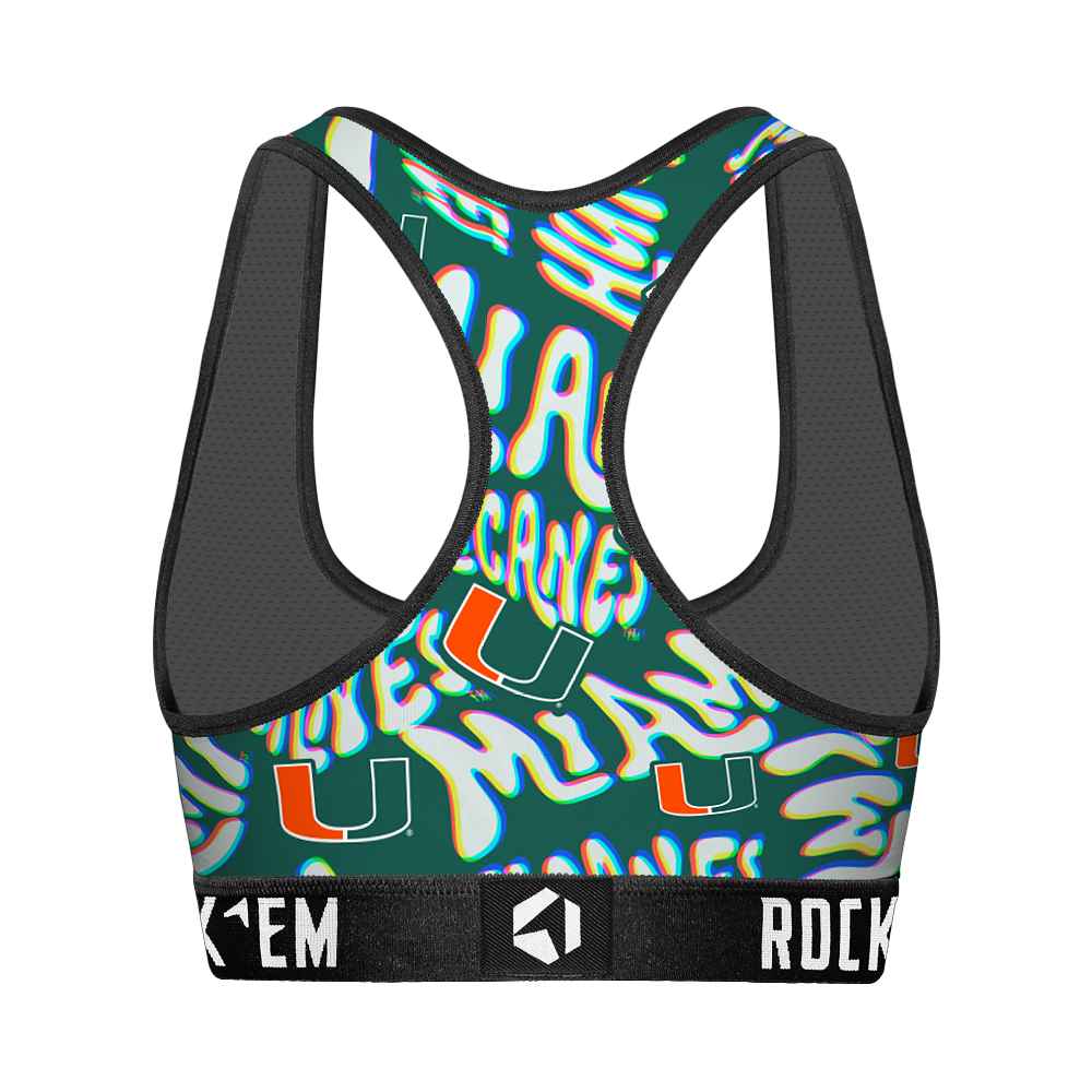 Miami Hurricanes - Twisted Wordmark