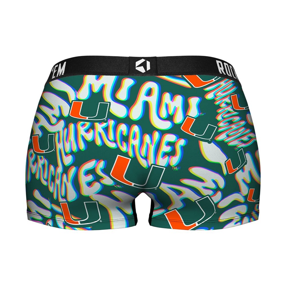 Miami Hurricanes - Twisted Wordmark