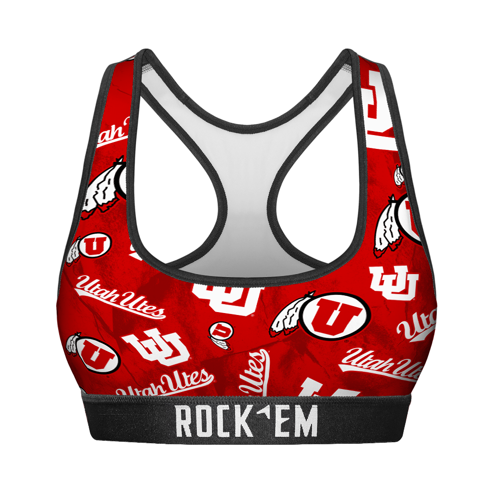 Utah Utes - Logo All-Over