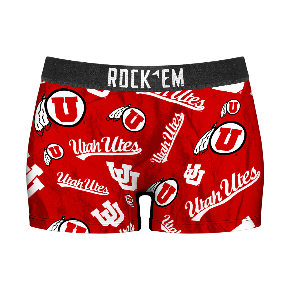 Utah Utes - Logo All-Over