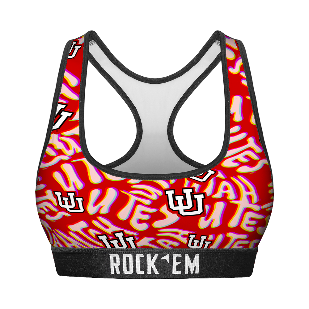 Utah Utes - Twisted Wordmark