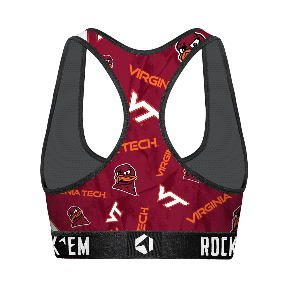 Virginia Tech Hokies - Logo All-Over