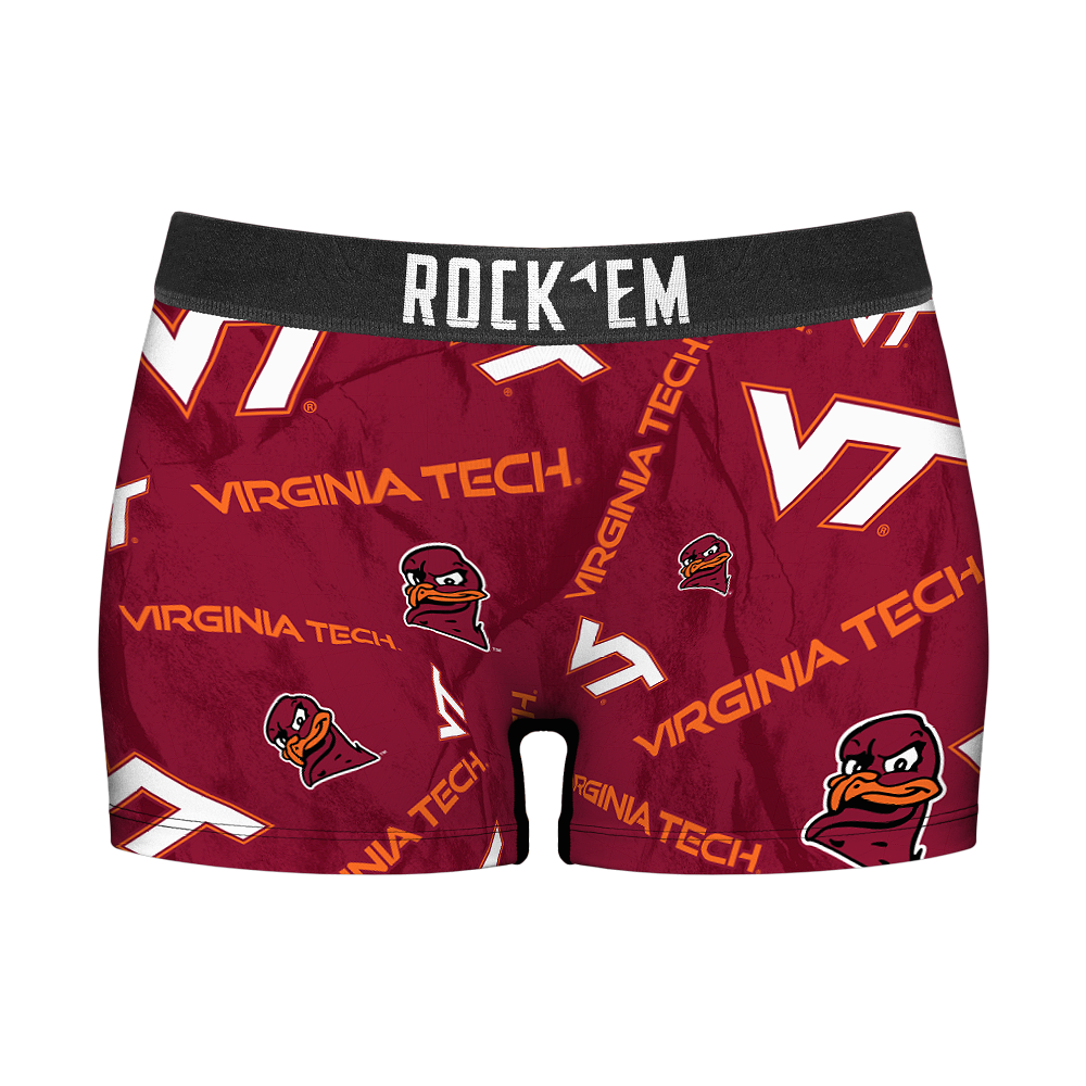 Virginia Tech Hokies - Logo All-Over