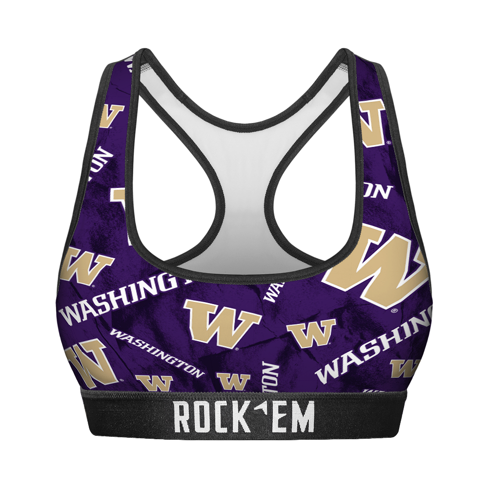 Washington Huskies - Logo All-Over