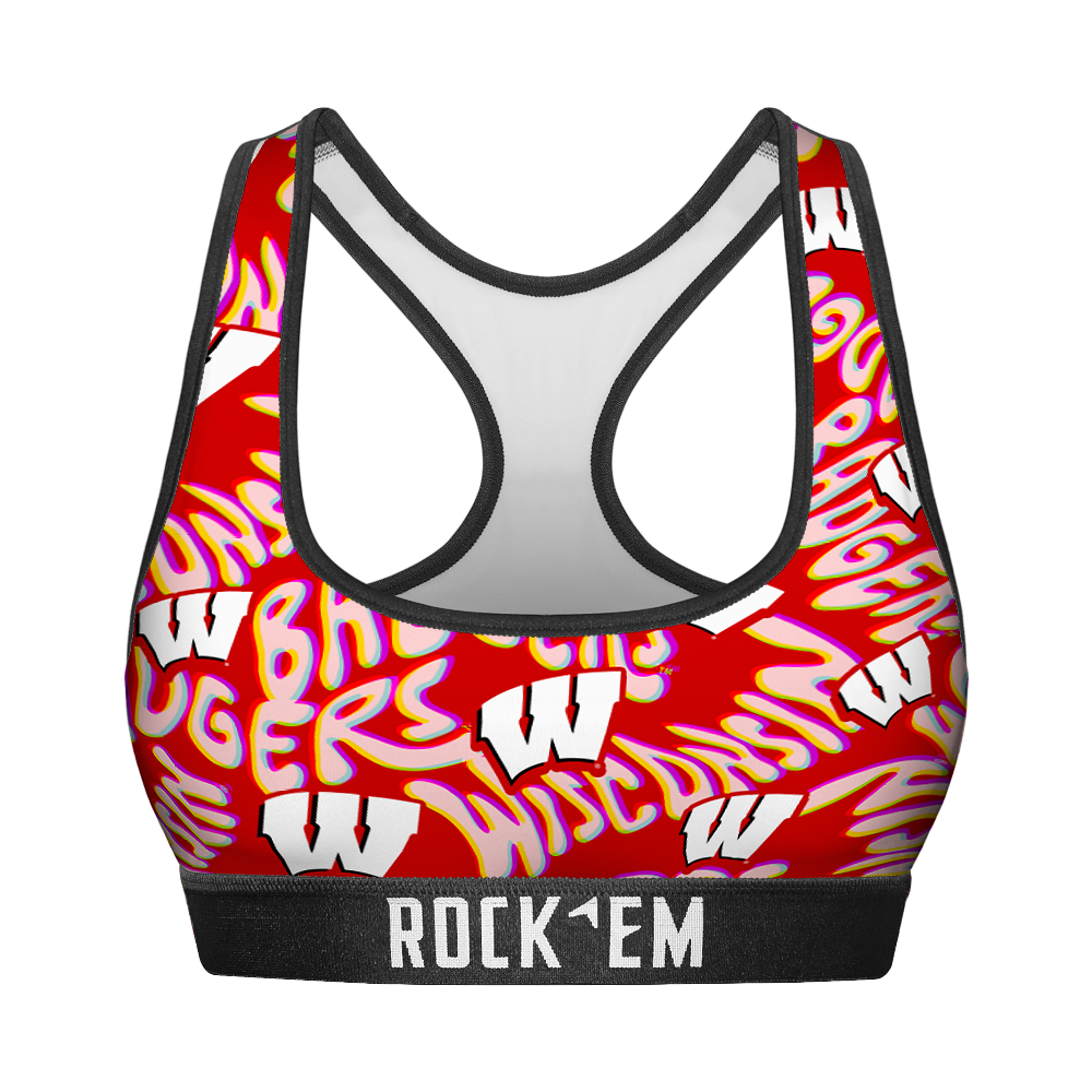 Wisconsin Badgers - Twisted Wordmark