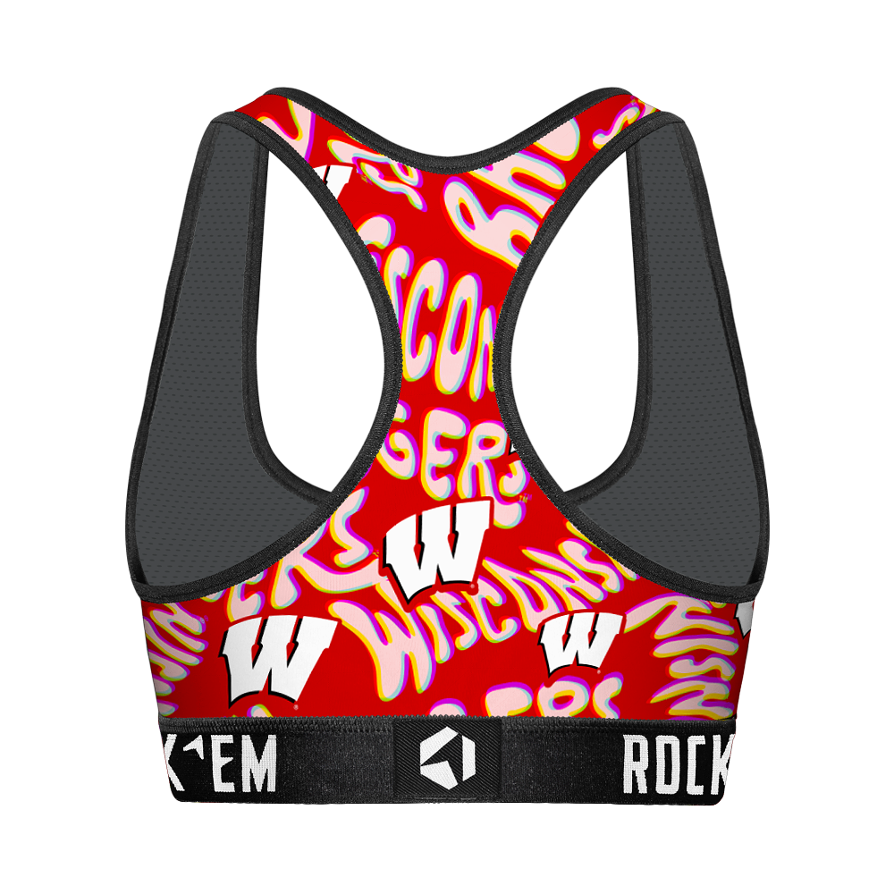 Wisconsin Badgers - Twisted Wordmark