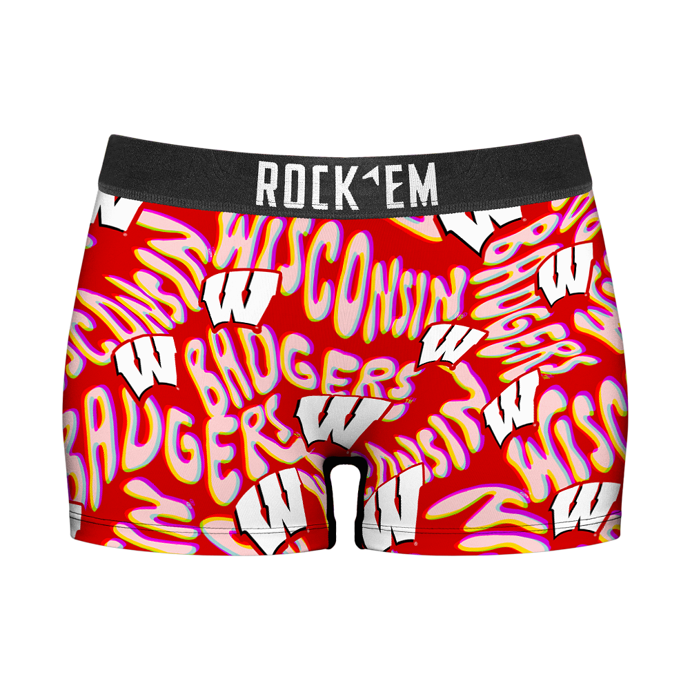 Wisconsin Badgers - Twisted Wordmark