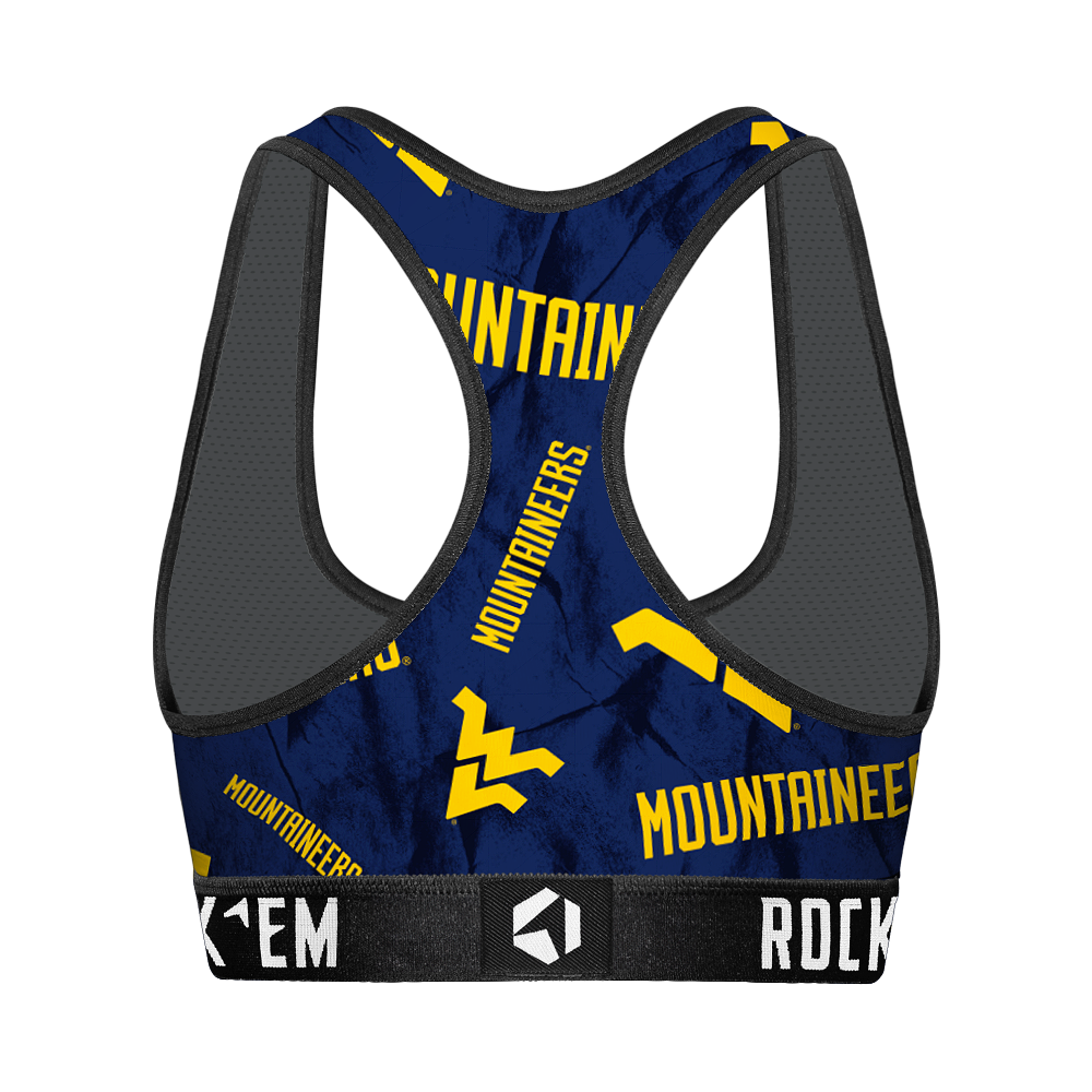 West Virginia Mountaineers - Logo All-Over
