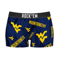West Virginia Mountaineers - Logo All-Over